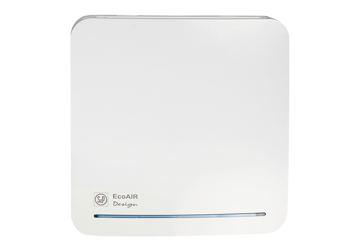 Ecoair design johdolla/ajastimella/kosteusanturilla