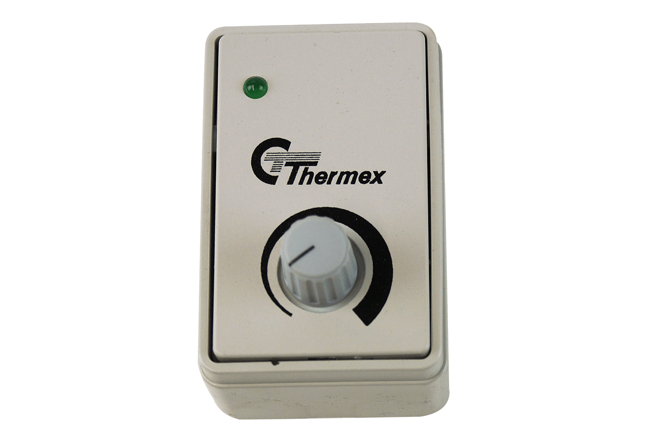 Säädin TR 15 harmaa välikappaleella ja pohjalla Säädin TR 15 harmaa välikappaleella ja pohjalla