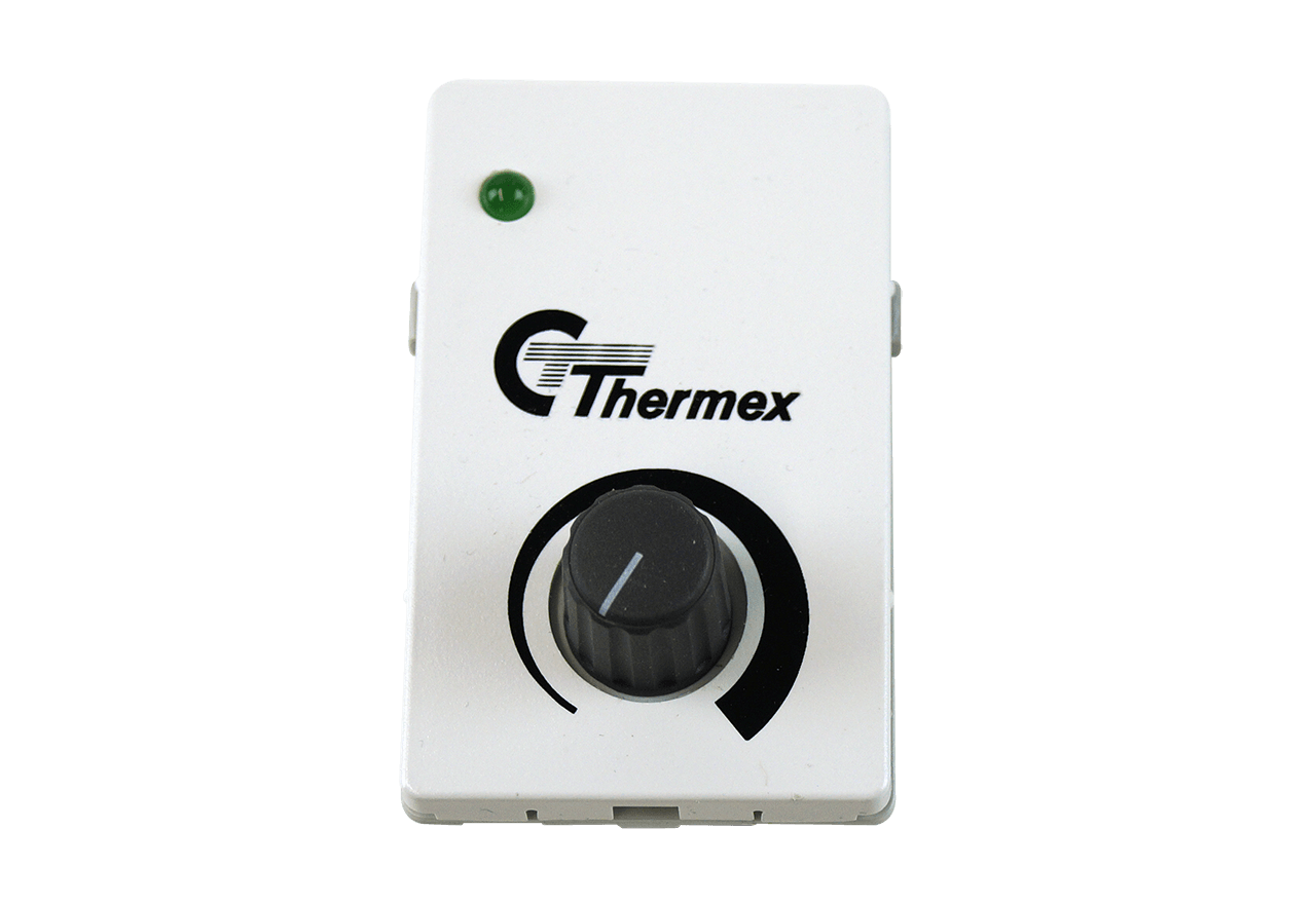 Säädin TR 15 valkoinen kytkimellä