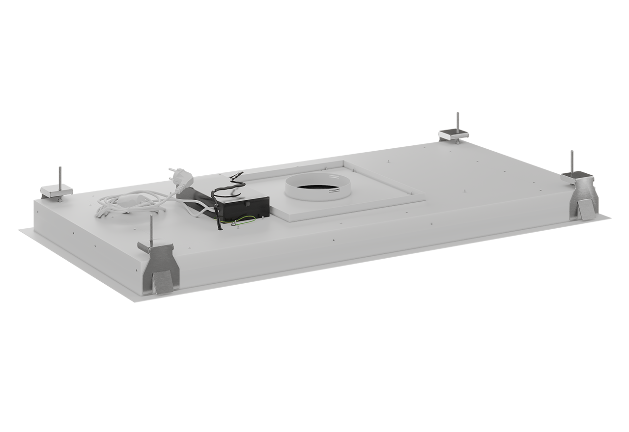 Passat Maxi II - 120x60 cm - valkoinen ulkoiselle moottorille