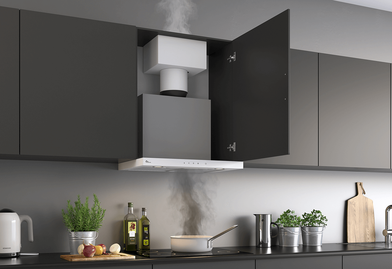 Super Silent GT 600mm valkoinen omalla moottorilla