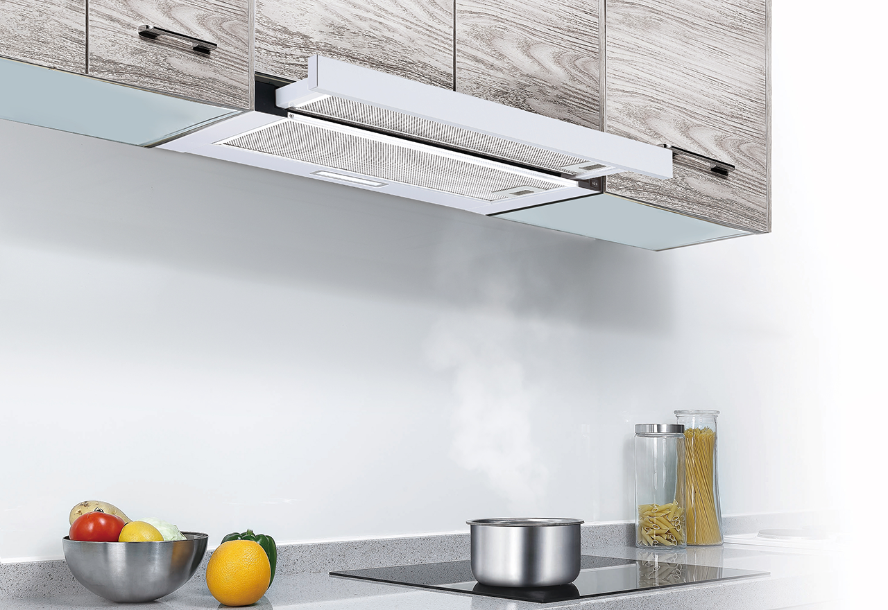 Stripe 20 - telescopic - 60 cm, incl. carbonfilter Stripe 20 - telescopic - 60 cm, incl. carbonfilter