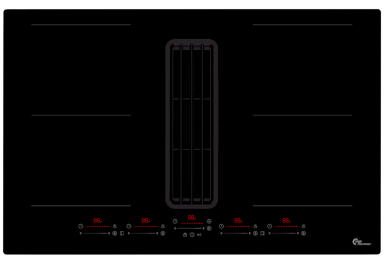 Downdraft One 80 cm hiilisuodattimella
