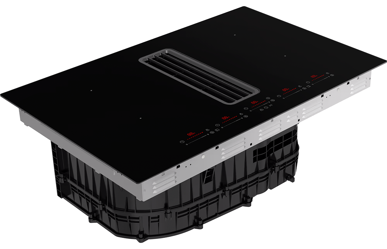 Copenhagen Gloss liesitaso integroidulla liesituulettimella