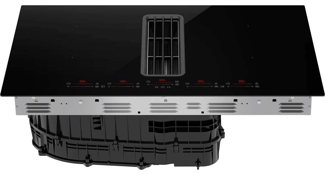 Copenhagen Gloss liesitaso integroidulla liesituulettimella