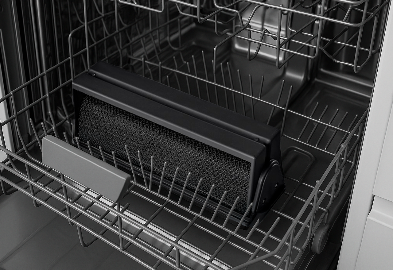 Copenhagen Gloss liesitaso integroidulla liesituulettimella