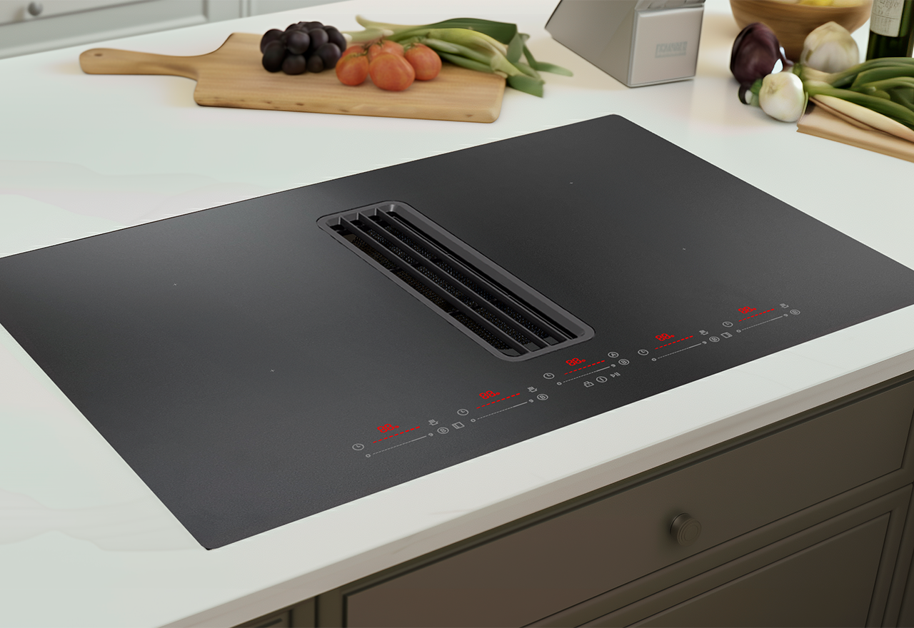 Copenhagen Matt liesitaso integroidulla liesituulettimella