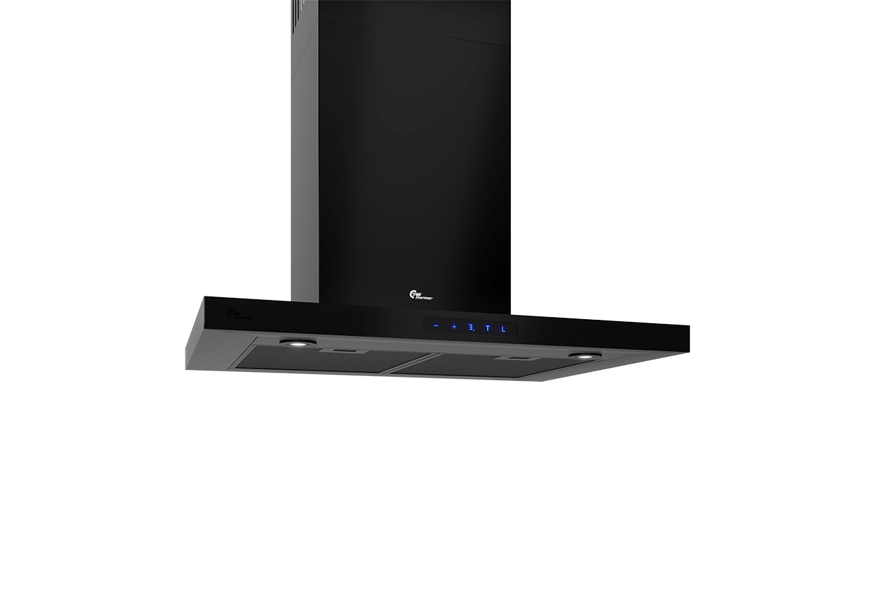 Harwich II seinä 700mm musta omalla moottorilla