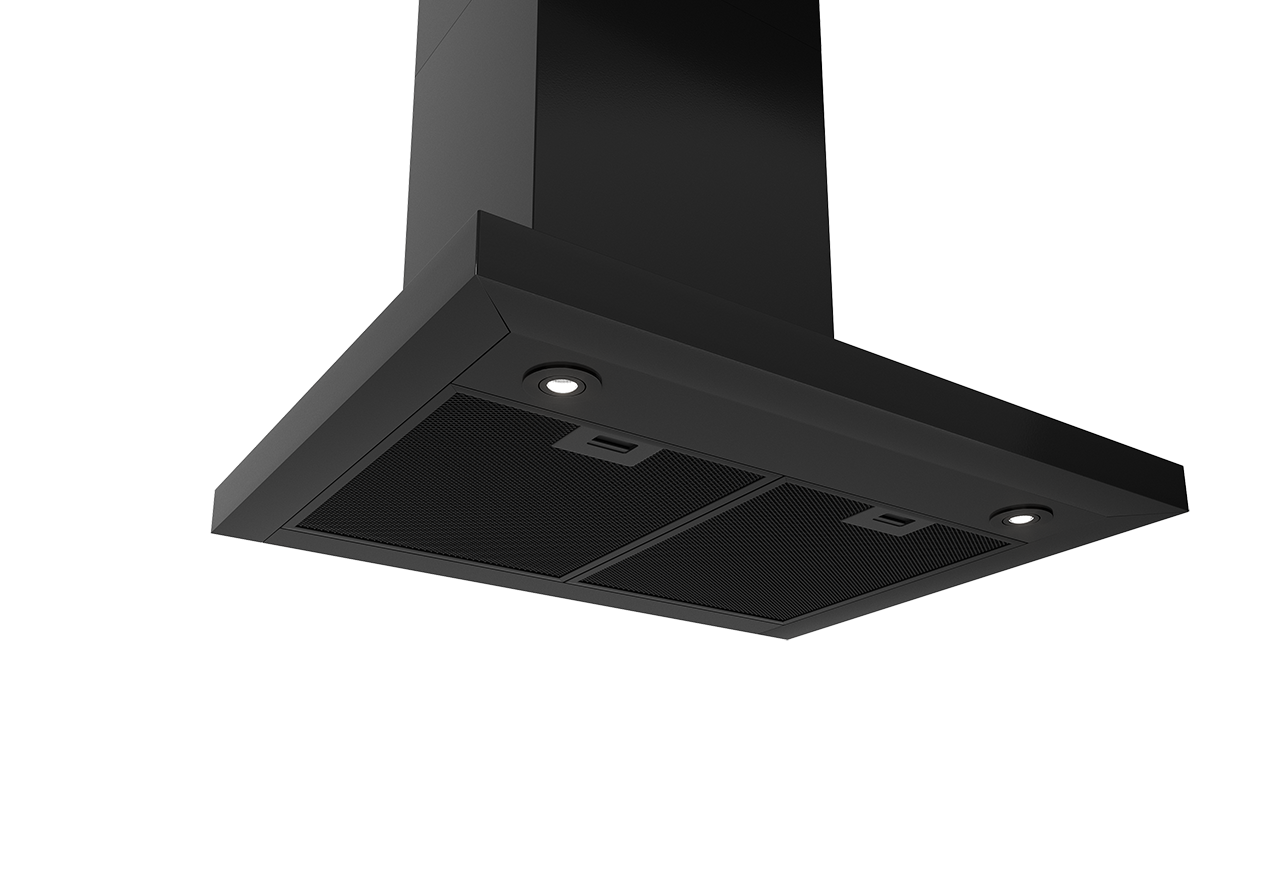 Design Line 8001 - 60 cm - seinä - musta - Smarthome