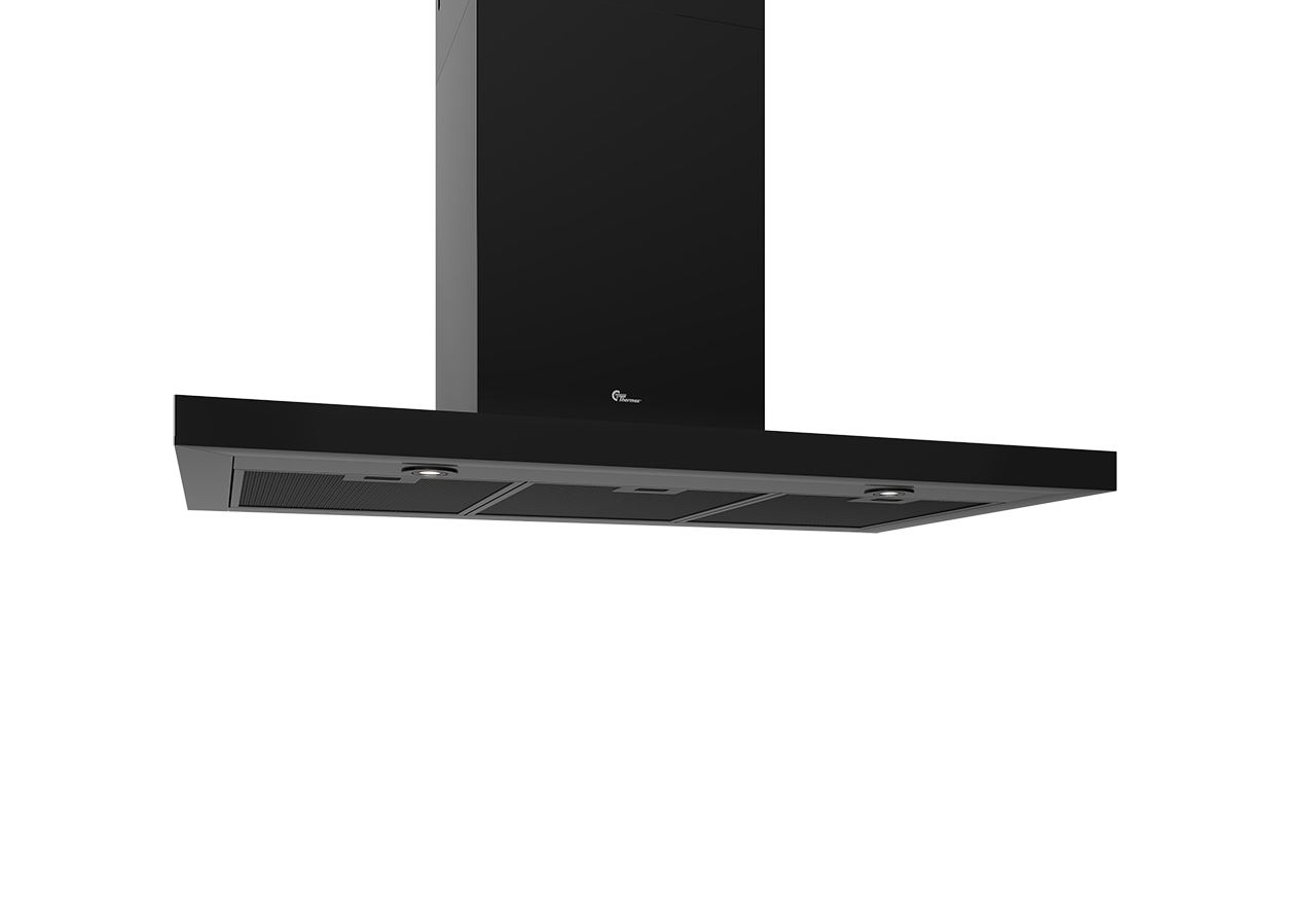 Design Line 8001 - 90 cm - seinä - musta - Smarthome