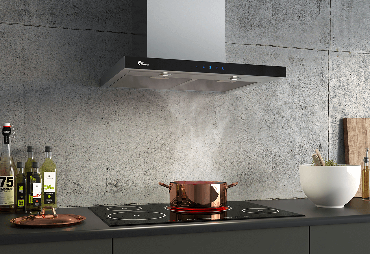 Decor 840 600mm rst/musta omalla moottorilla