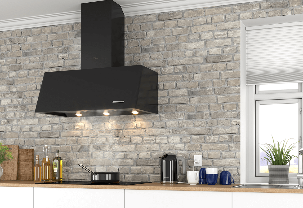 Bretagne 900mm musta omalla moottorilla Bretagne 900mm musta omalla moottorilla