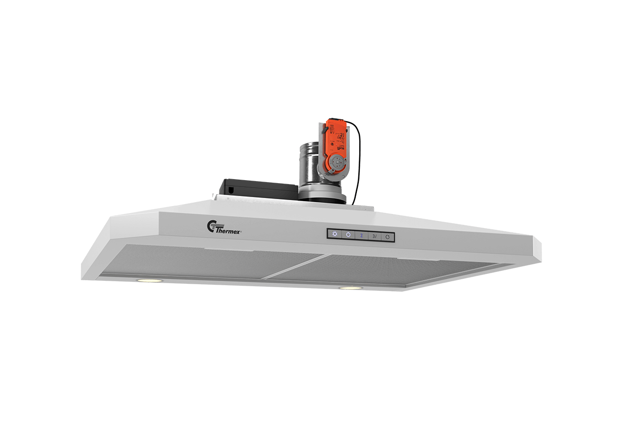 Decor 787 seinä 600mm valkoinen ilmanvaihdon ohjaus/tehostus