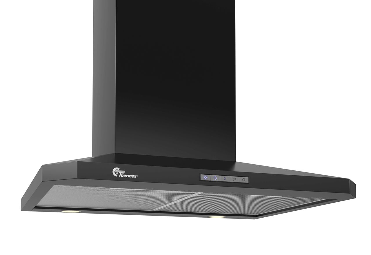 Decor 787 seinä 60 cm musta omalla moottorilla