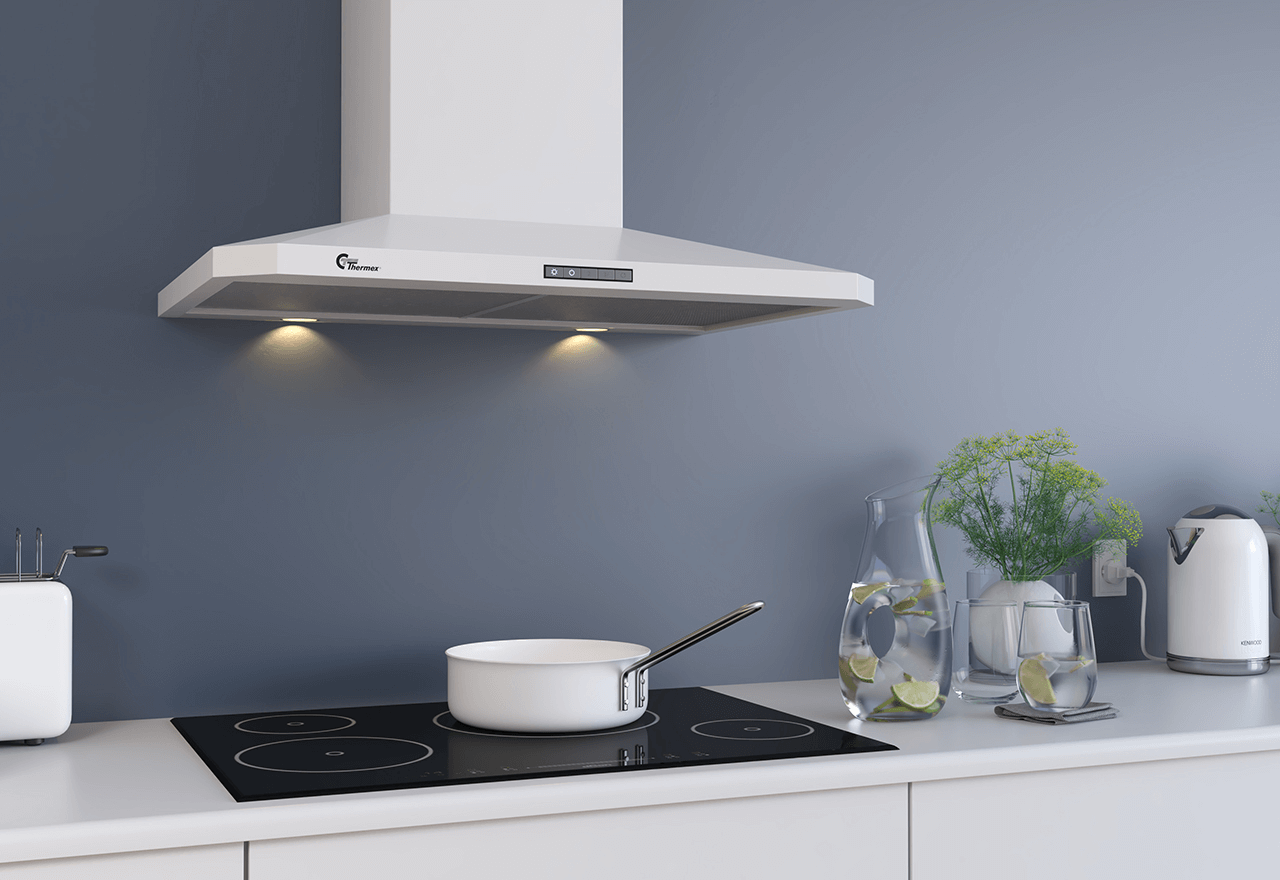 Decor 787 seinä 70 cm valkoinen ulkoiselle moottorille