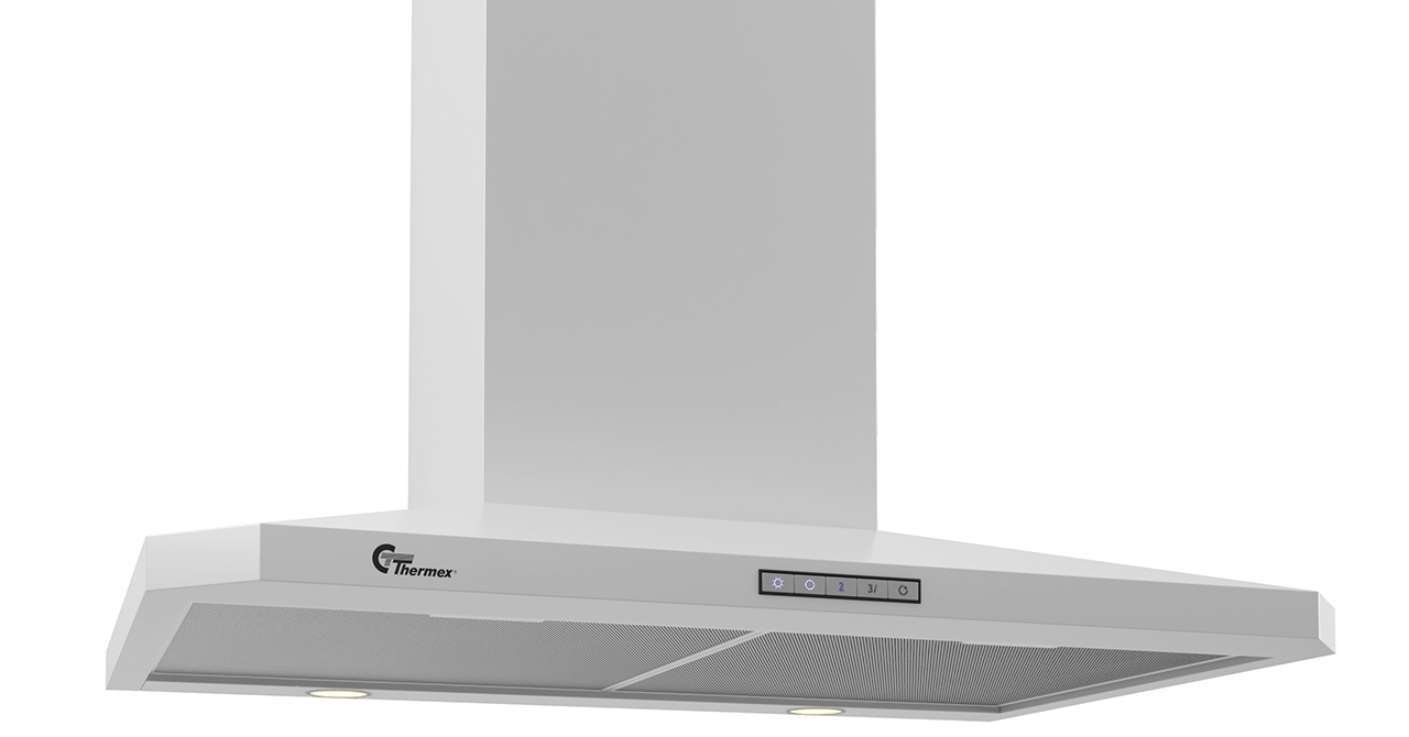 Decor 787 seinä 700mm valkoinen ilmanvaihdon ohjaus/tehostus