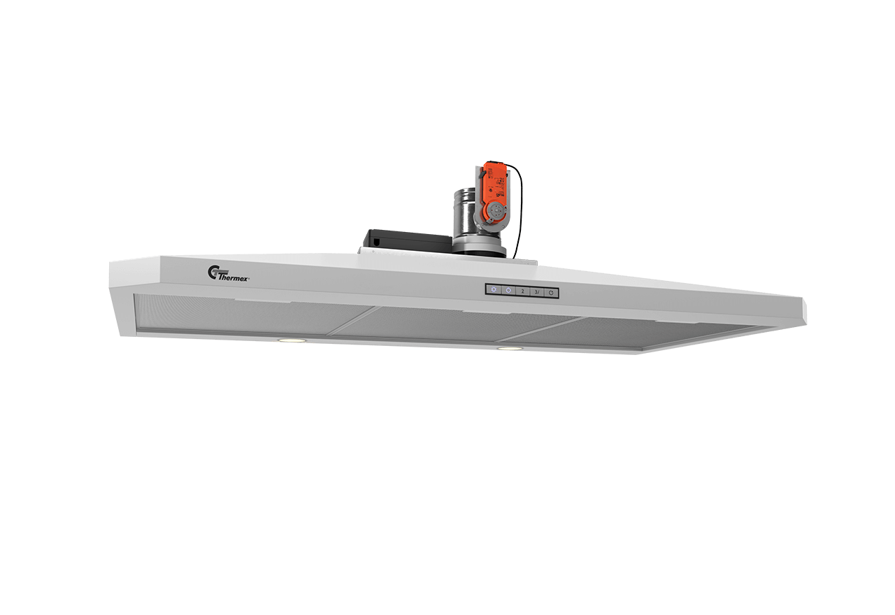 Decor 787 seinä 900mm valkoinen keskusilmanvaihtojärjestelmä