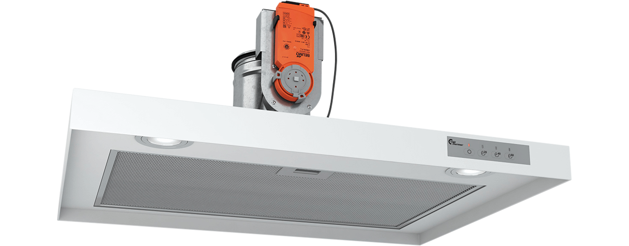 Airslim, 600 mm, valkoinen, keskustuuletus