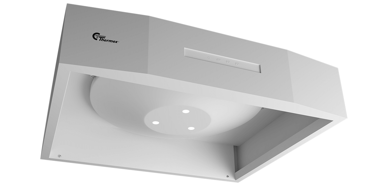 Airgrip 598x128 mm Valkoinen Sis. hygrostaatti ja kytkin