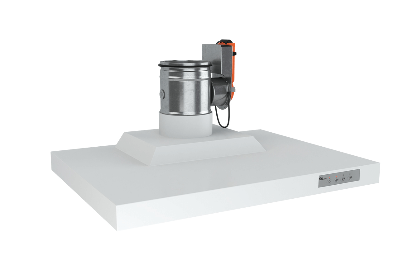 Airslim II 600x50 mm valkoinen Sis. kosteusanturi