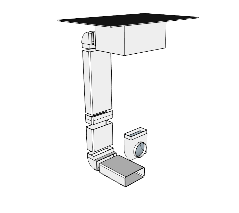Downdraft Basic Kitset A Downdraft Basic Kitset A