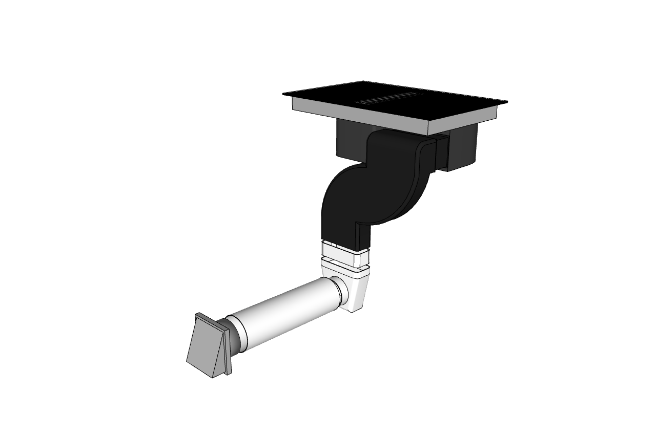Thermex Kit F – Poistoilmasarja TXDDB:lle