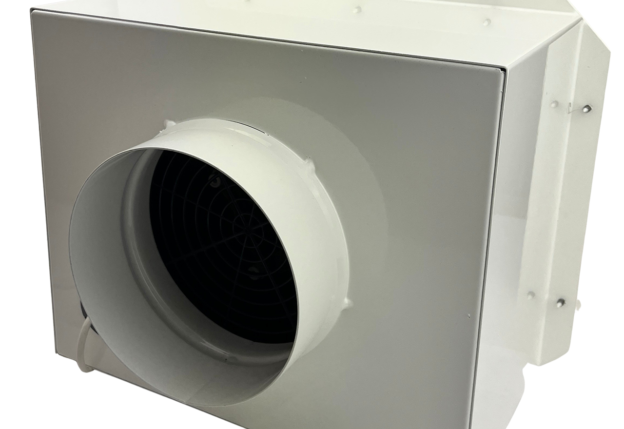 Asennuskotelo Plasmex I suodattimelle yläkaapin sisään