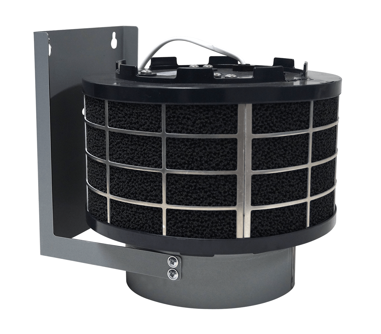 Seinäkiinnike Plasmex-suodattimelle sis. Plasmex-suodatin - pakattu yhteen