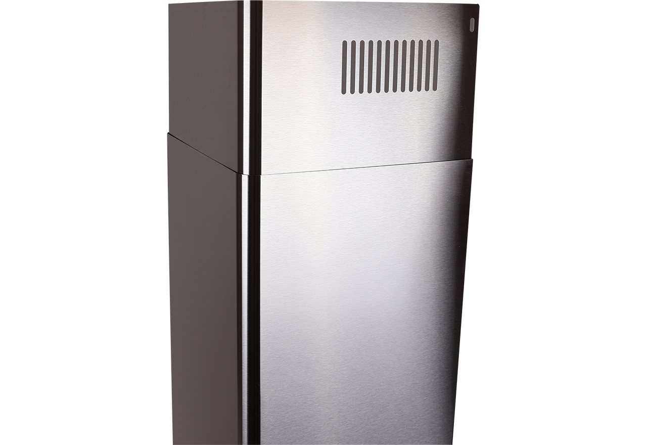 Jatkosuojaputki saarekemalliselle Derby II -liesituulettimelle