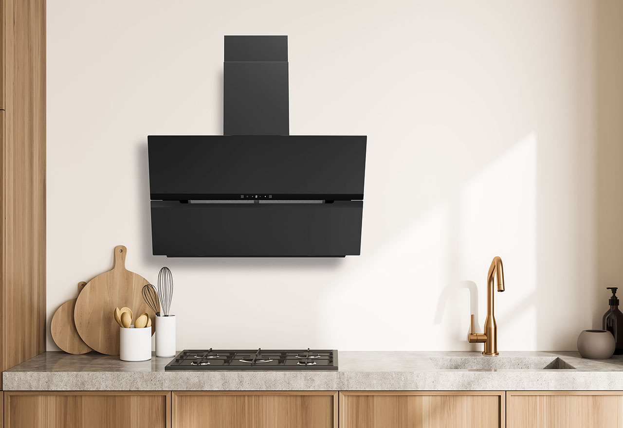 Vertical Automatic - musta - gesture control