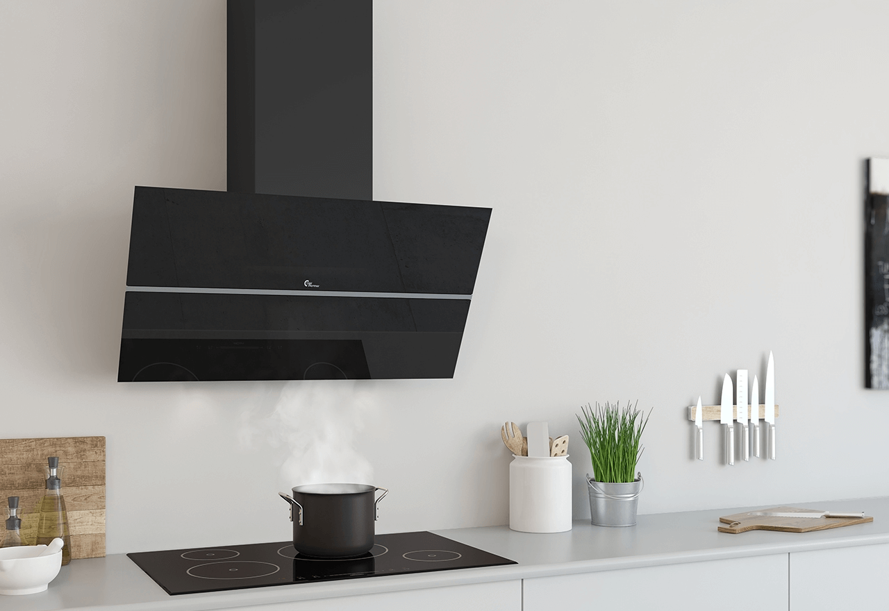 Mini Bordeaux 800mm musta ulkoiselle moottorille