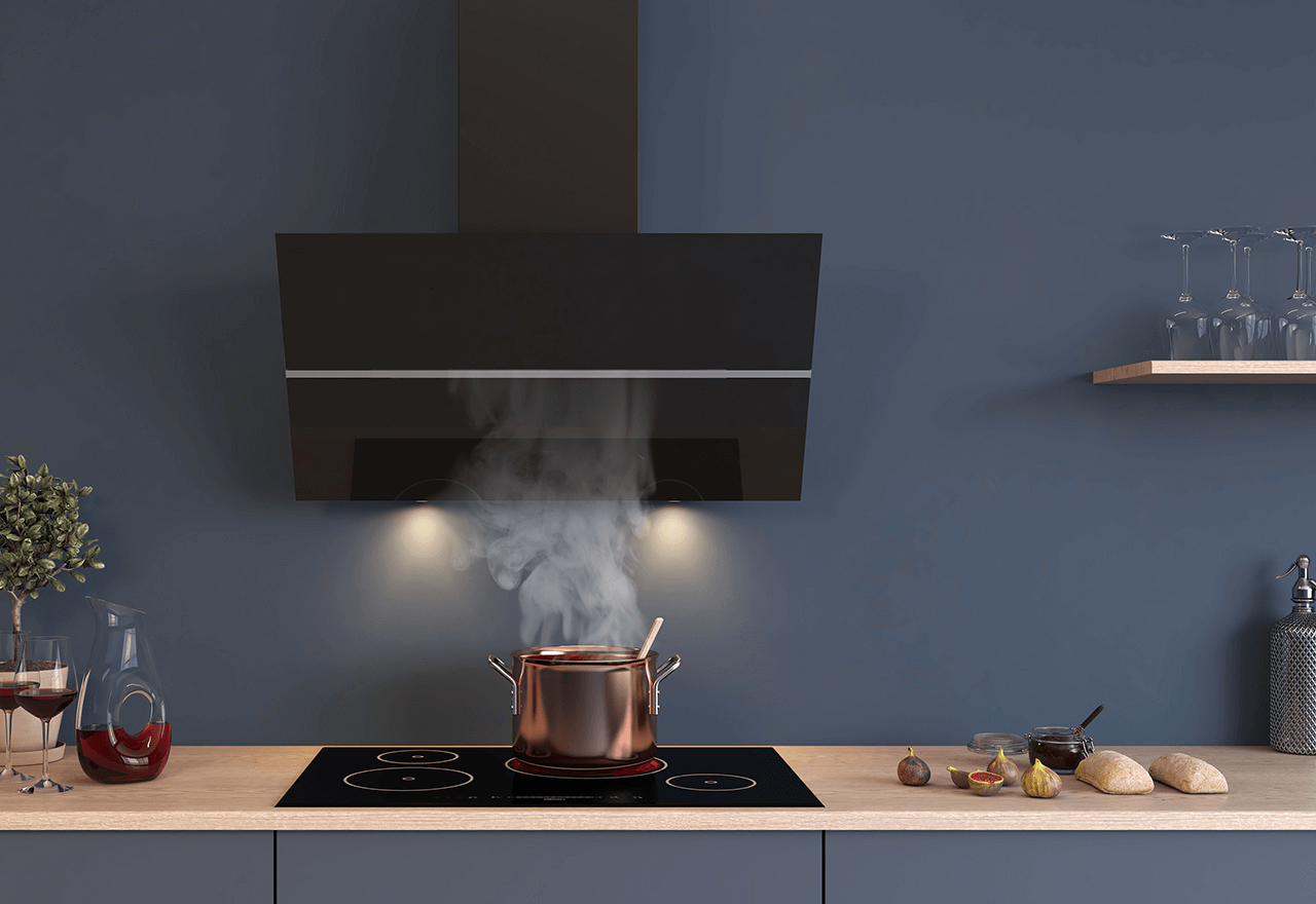 Mini Bordeaux 800mm musta ulkoiselle moottorille