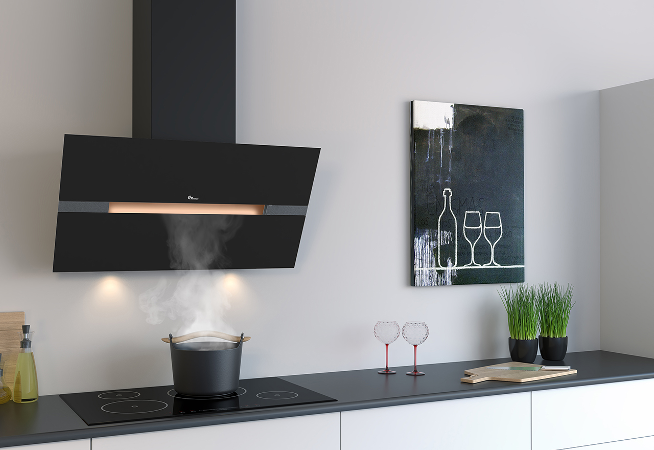 Mini Perpignan 800mm musta ulkoiselle moottorille Mini Perpignan 800mm musta ulkoiselle moottorille