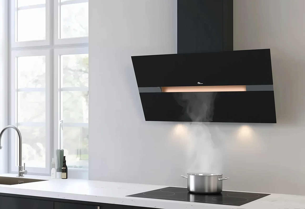 Design Line Central 8002 Timer - 80 cm - Black