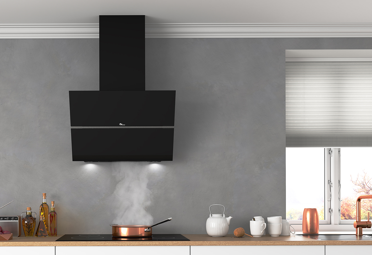 Design Line 8002 - Pystysuora liesituuletin - 60 cm Design Line 8002 - Pystysuora liesituuletin - 60 cm