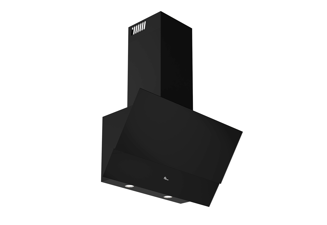 Dax 800mm musta keskusilmanvaihtojärjestelmä