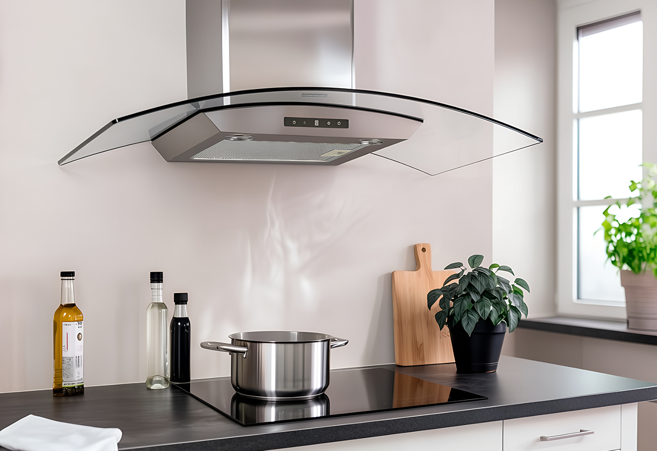 Derby II 90 cm rst/lasi omalla moottorilla