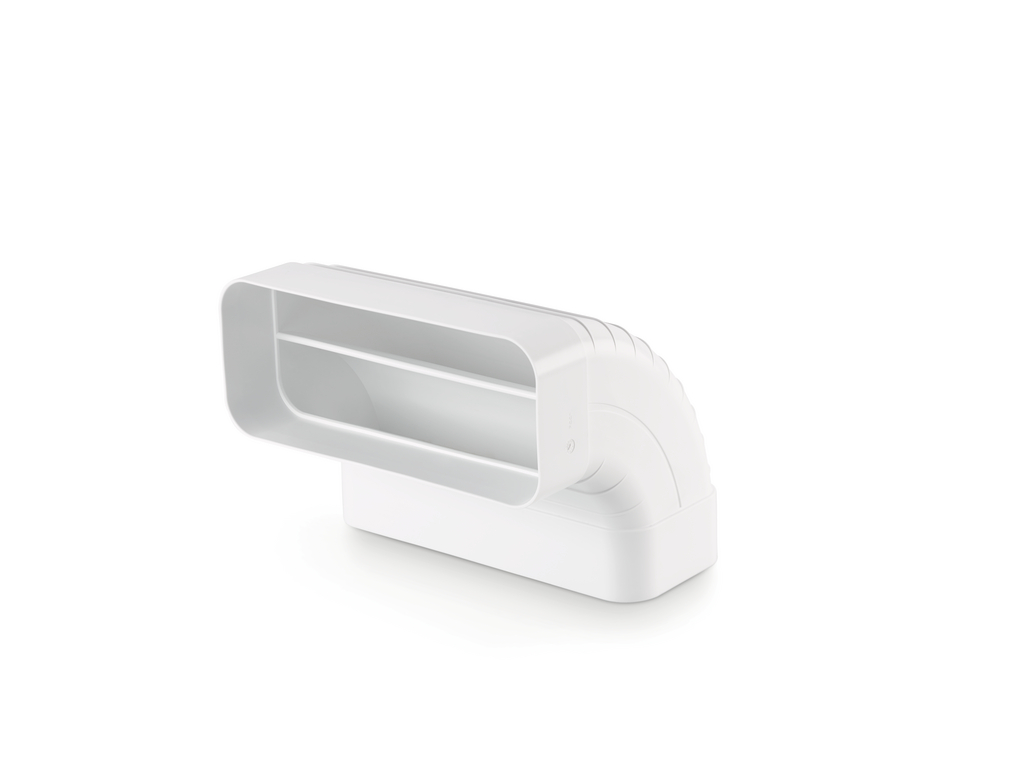Pystysuora 90° käyrä 222x89mm Pystysuora 90° käyrä 222x89mm
