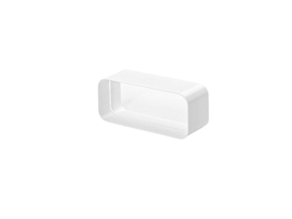Liitin 222x89mm kantikkaalle kanavalle Liitin 222x89mm kantikkaalle kanavalle
