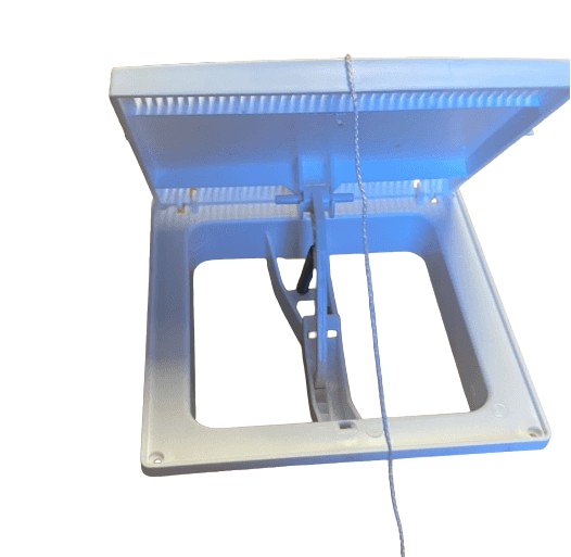 Läppäventtiili 15x15 valkoinen