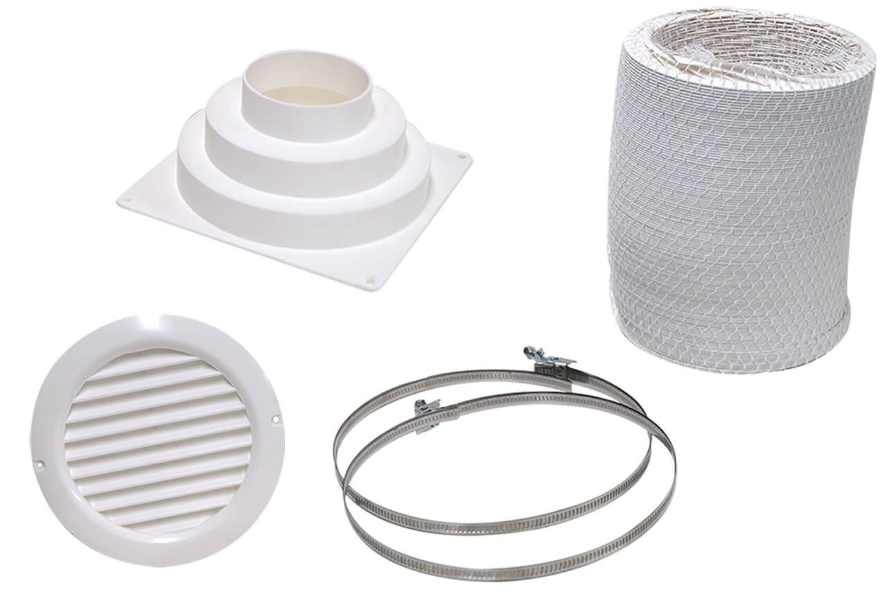 Asennussarja huonetilaan kierrätys Ø125