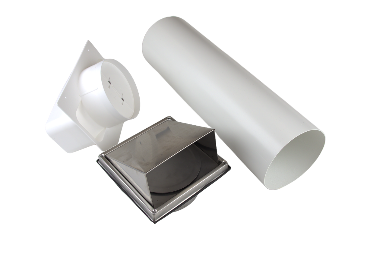 Läpivientisarja 220x90 ruostumaton teräs