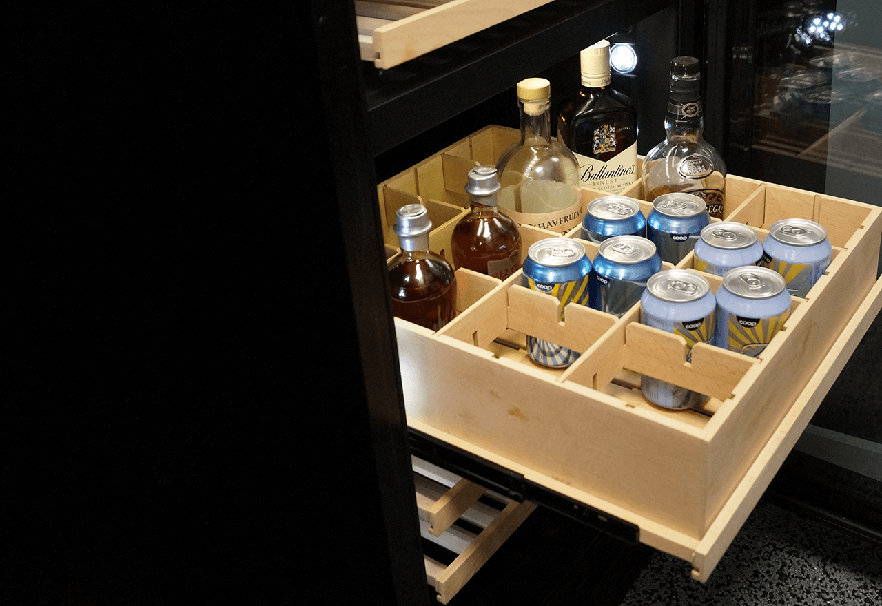 Winemex 145 - kolme vyöhykettä